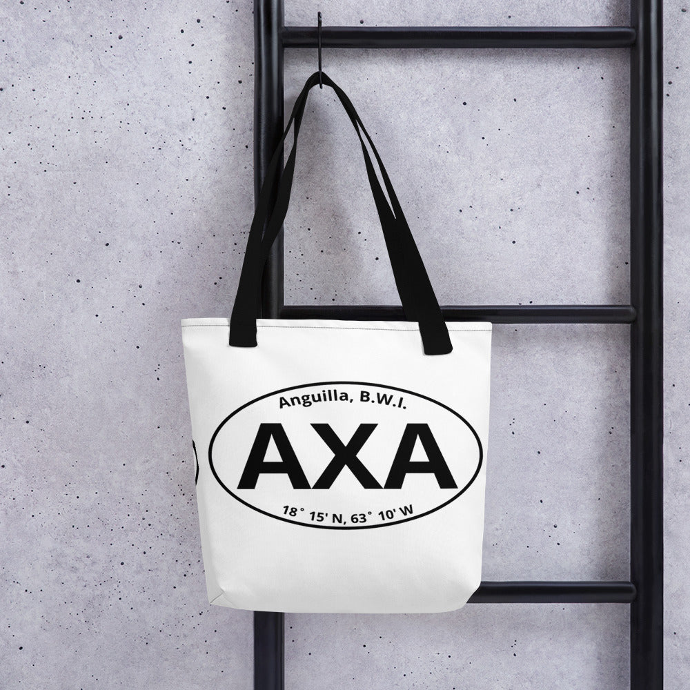 Anguilla AXA Euro Tote Bag