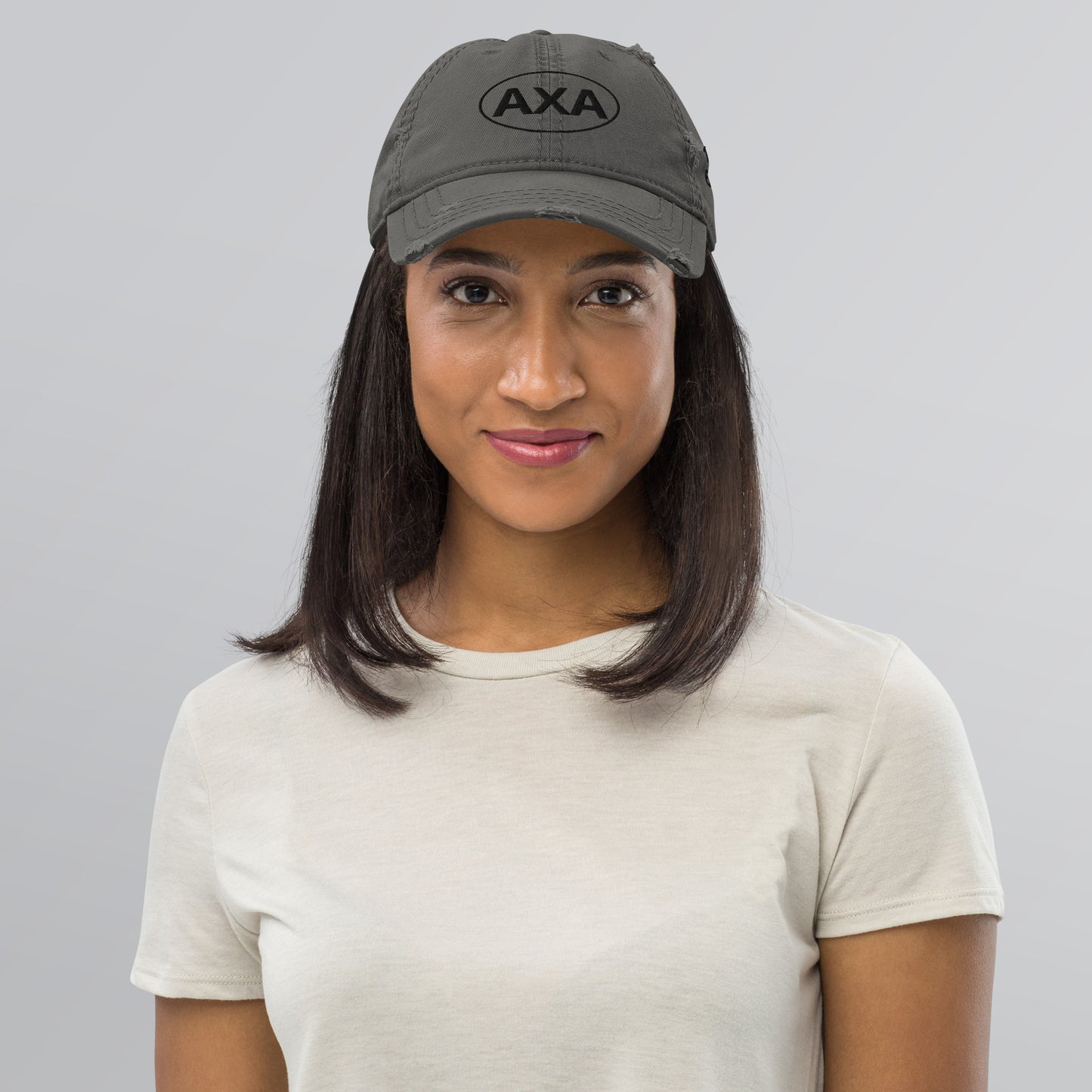 Anguilla AXA Euro Distressed Dad Hat