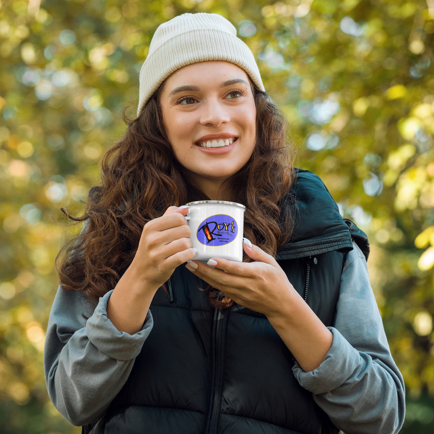 Roy's Enamel Mug