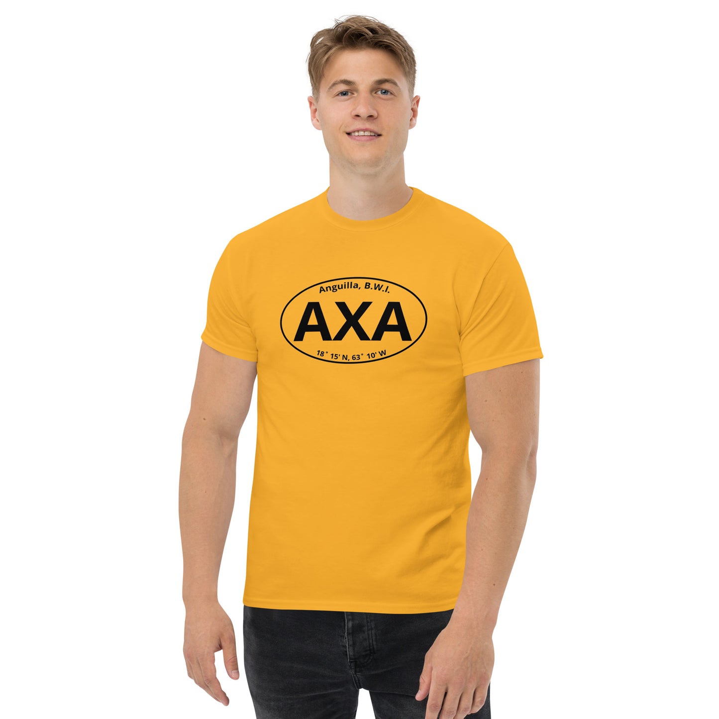 Anguilla AXA Euro Sticker Tee