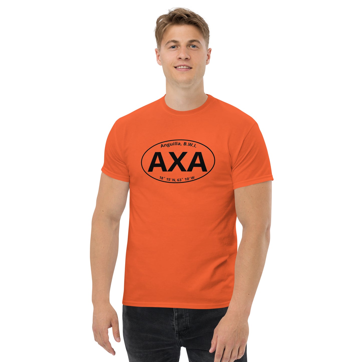 Anguilla AXA Euro Sticker Tee