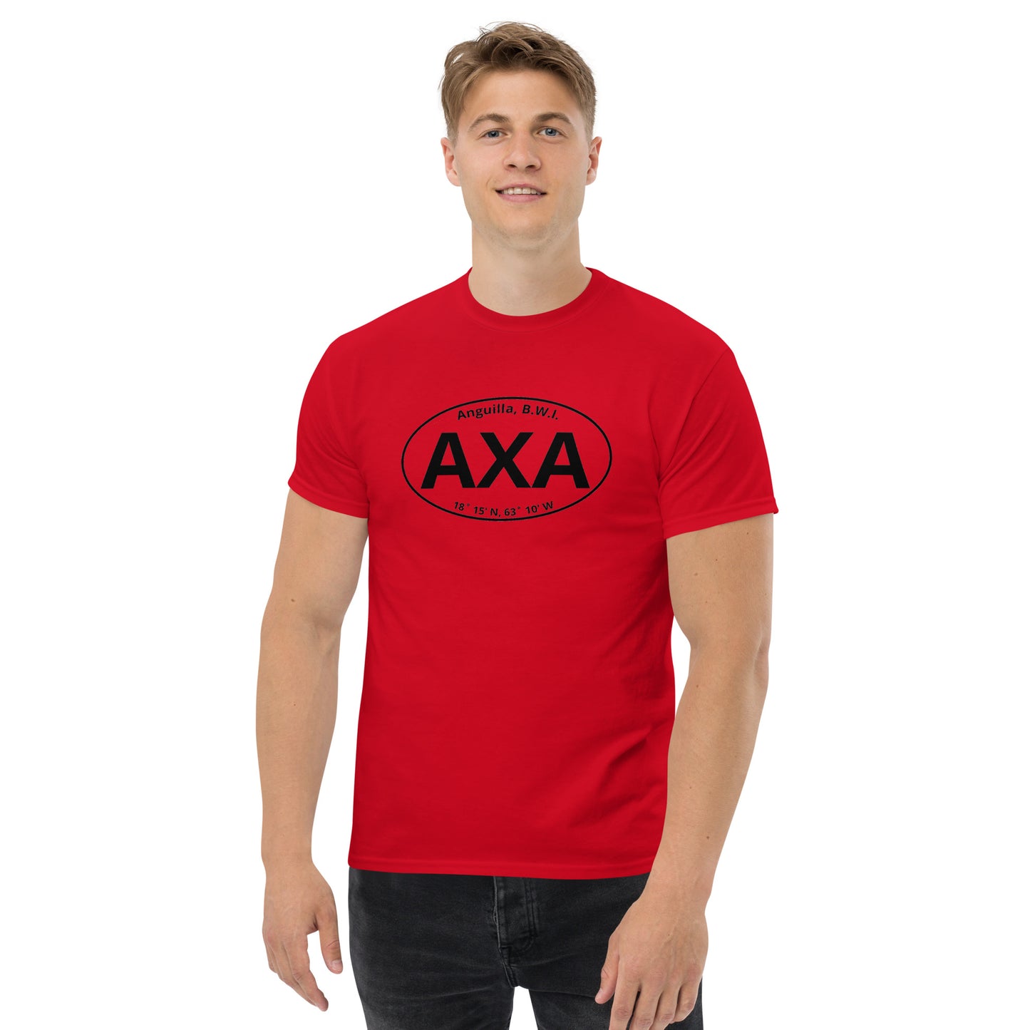 Anguilla AXA Euro Sticker Tee