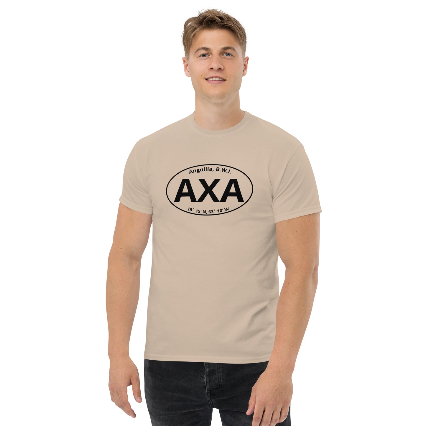 Anguilla AXA Euro Sticker Tee