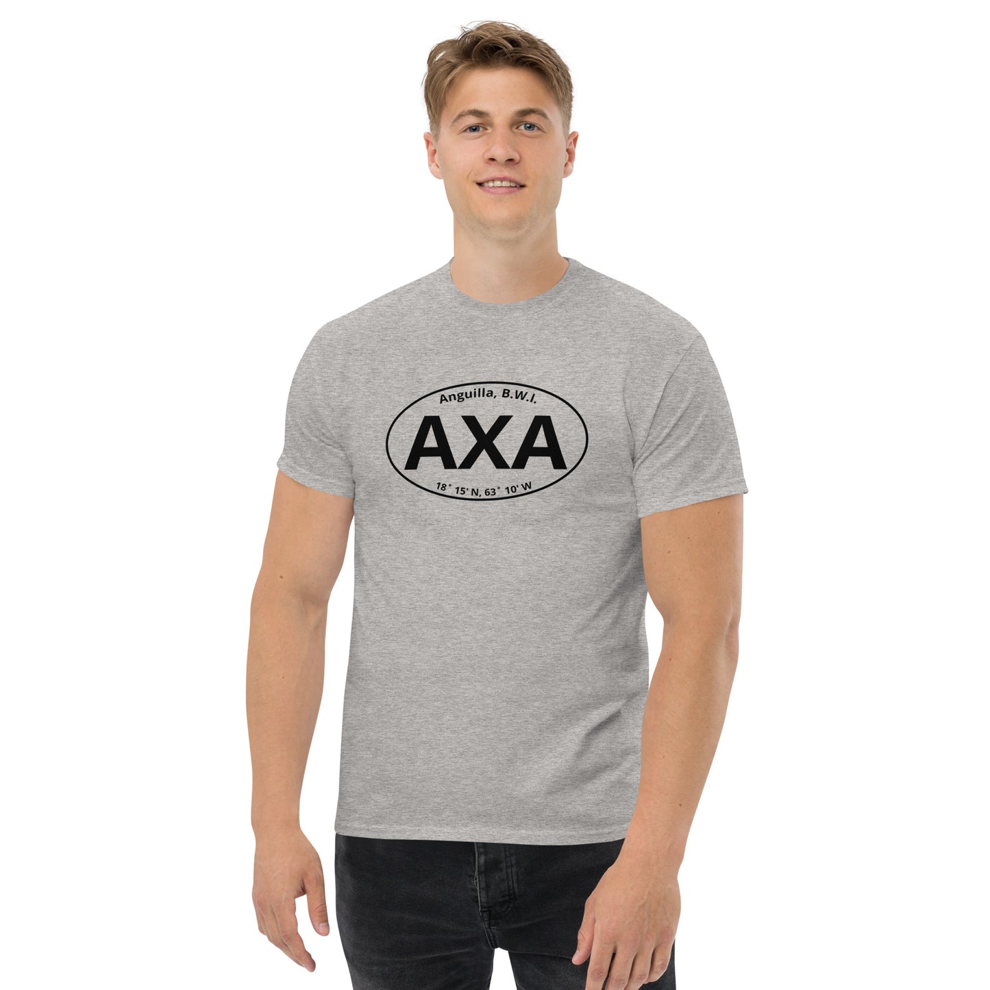 Anguilla AXA Euro Sticker Tee