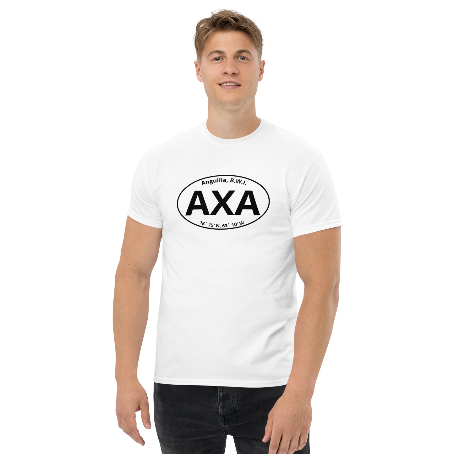 Anguilla AXA Euro Sticker Tee