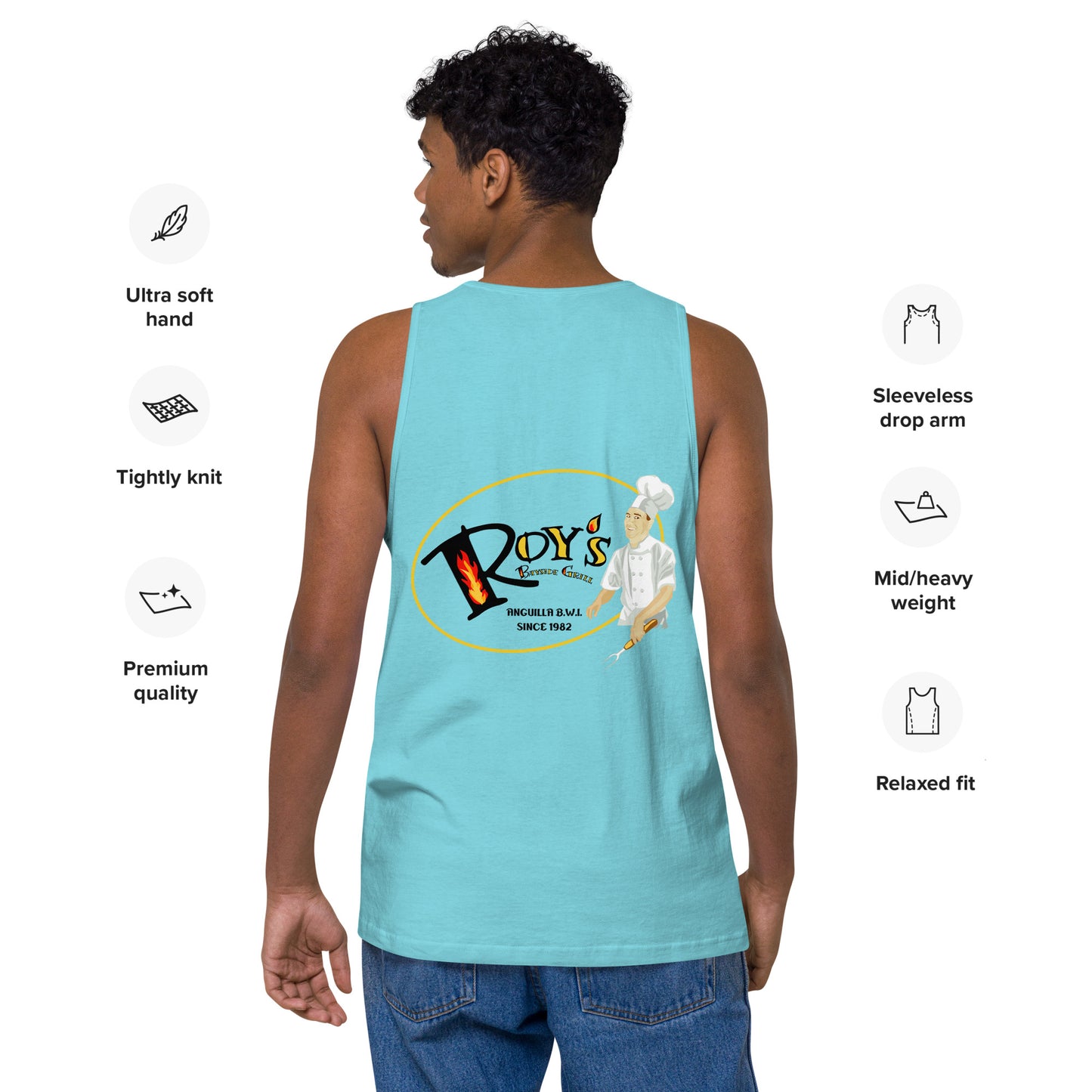 Roy's Men’s premium tank top