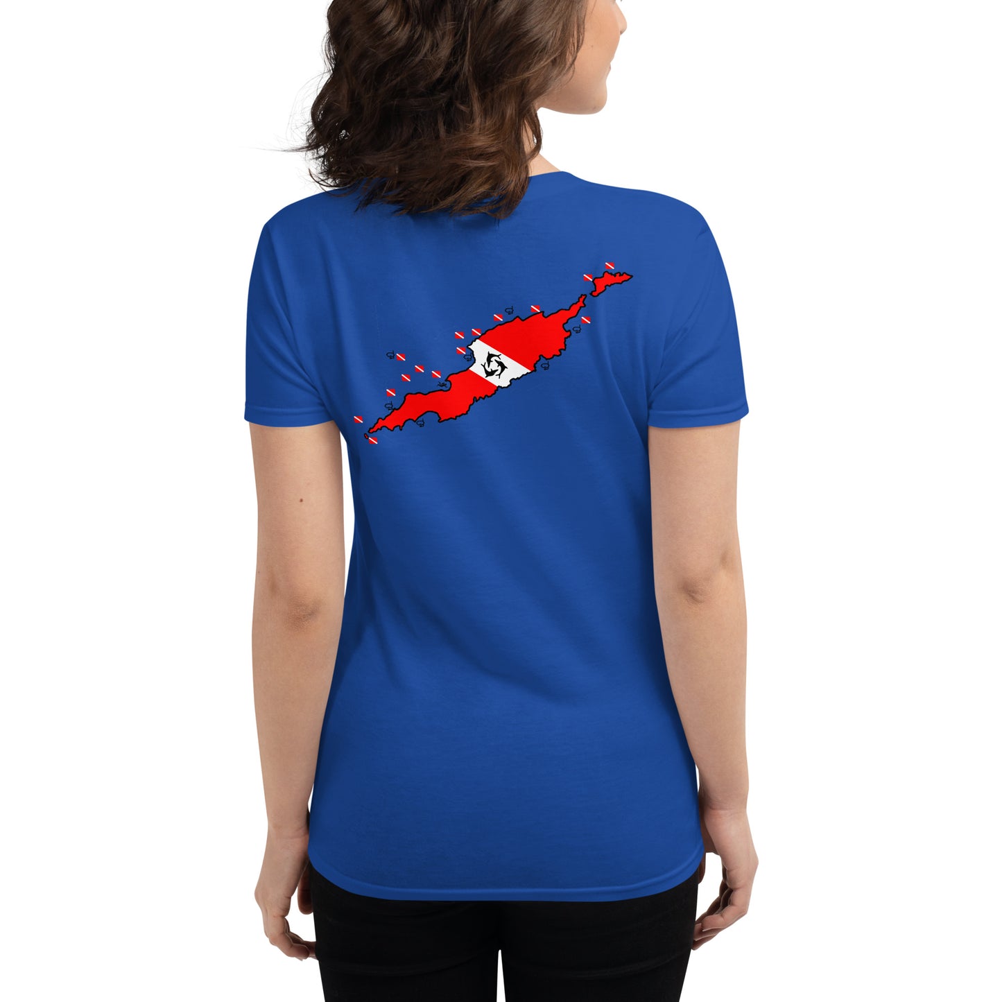 Anguilla Dive Site Women's T-Shirt