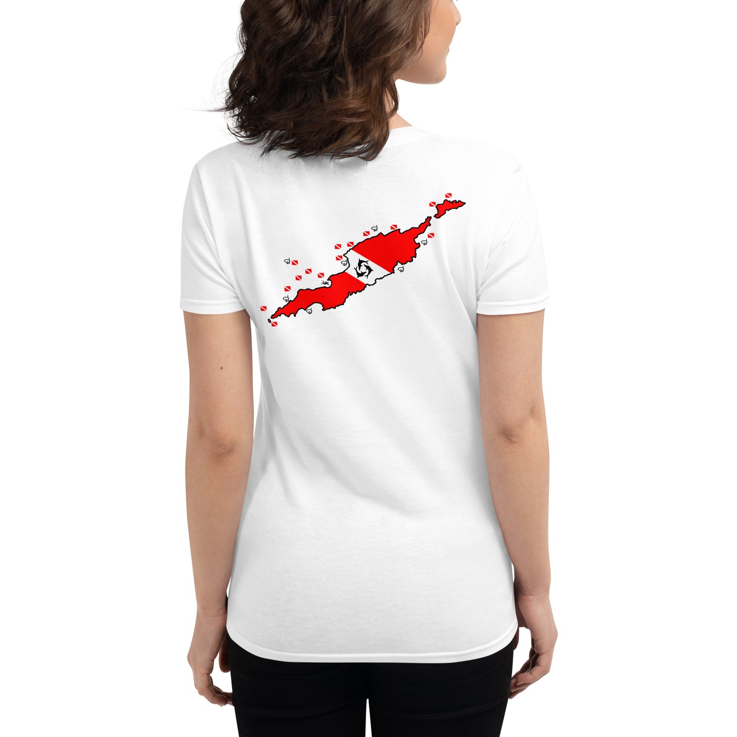 Anguilla Dive Site Women's T-Shirt