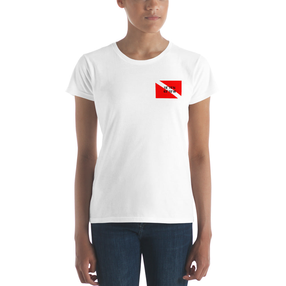 Anguilla Dive Site Women's T-Shirt