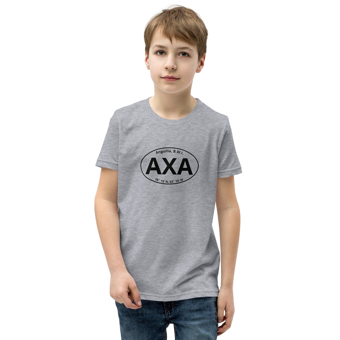 Anguilla AXA Euro Youth Short Sleeve T-Shirt