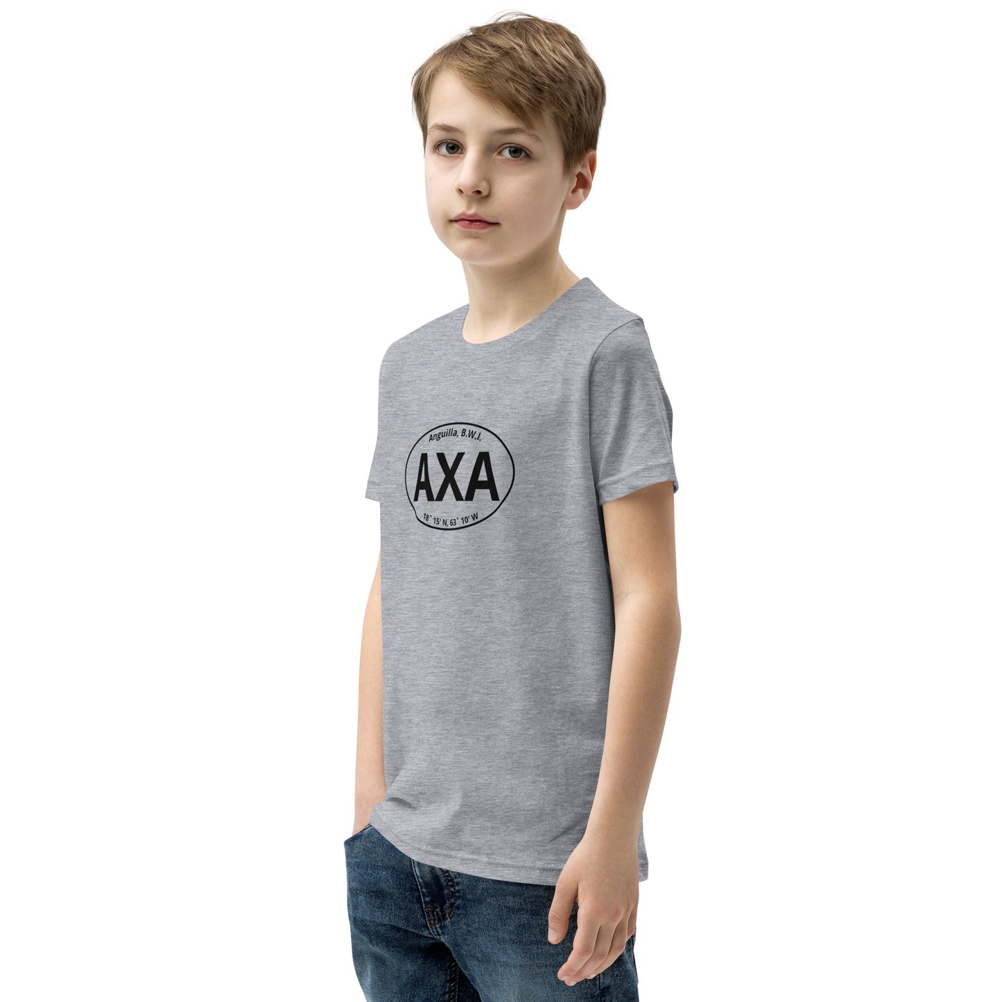 Anguilla AXA Euro Youth Short Sleeve T-Shirt