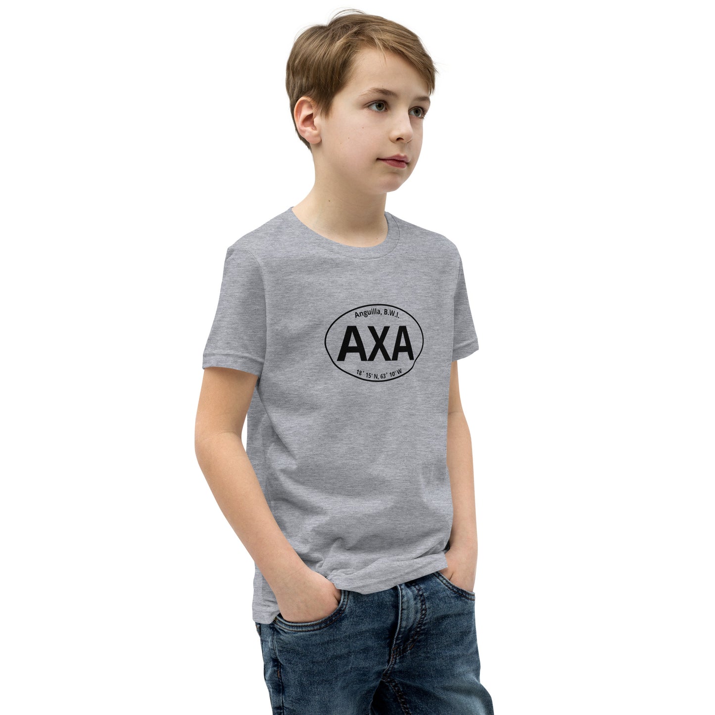 Anguilla AXA Euro Youth Short Sleeve T-Shirt