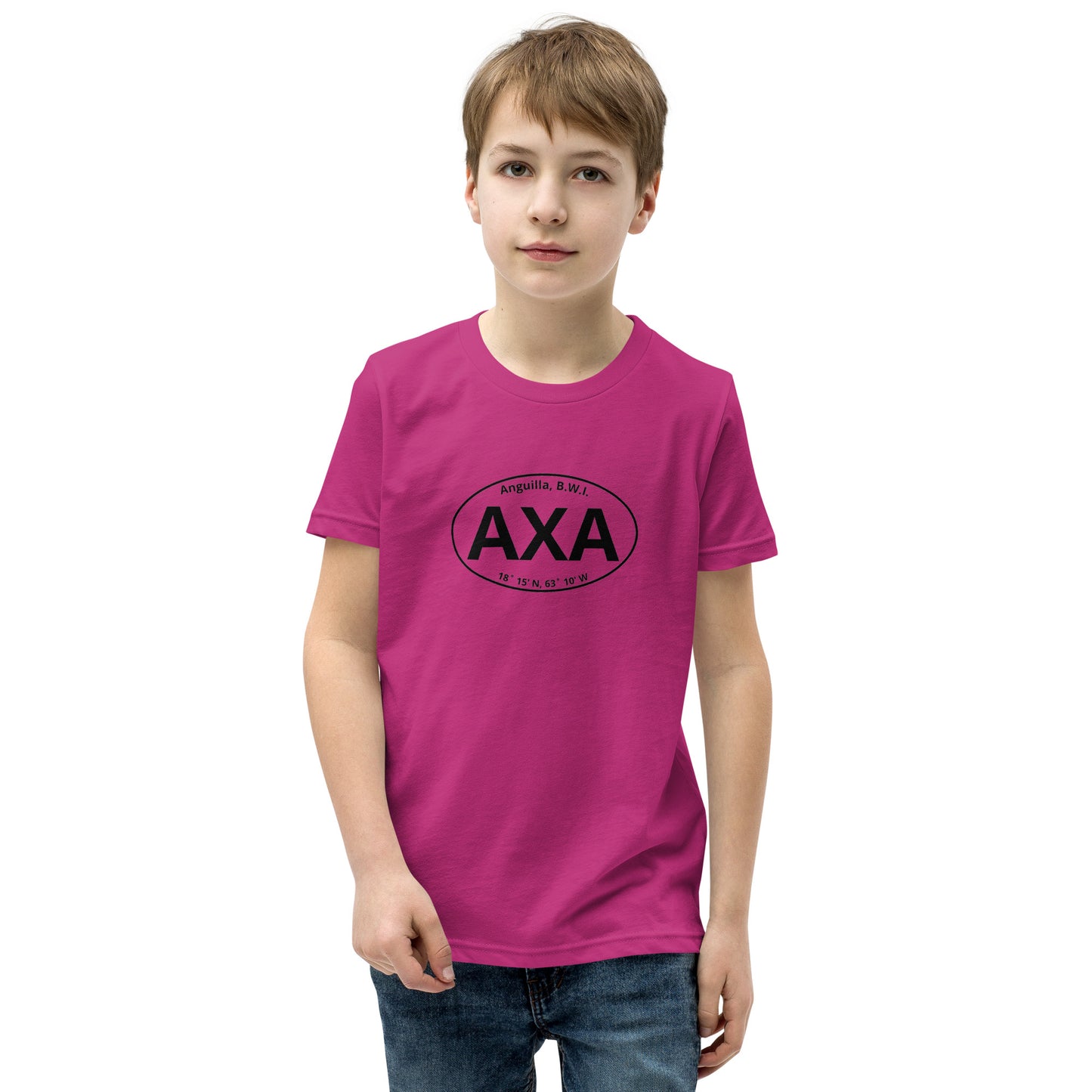 Anguilla AXA Euro Youth Short Sleeve T-Shirt