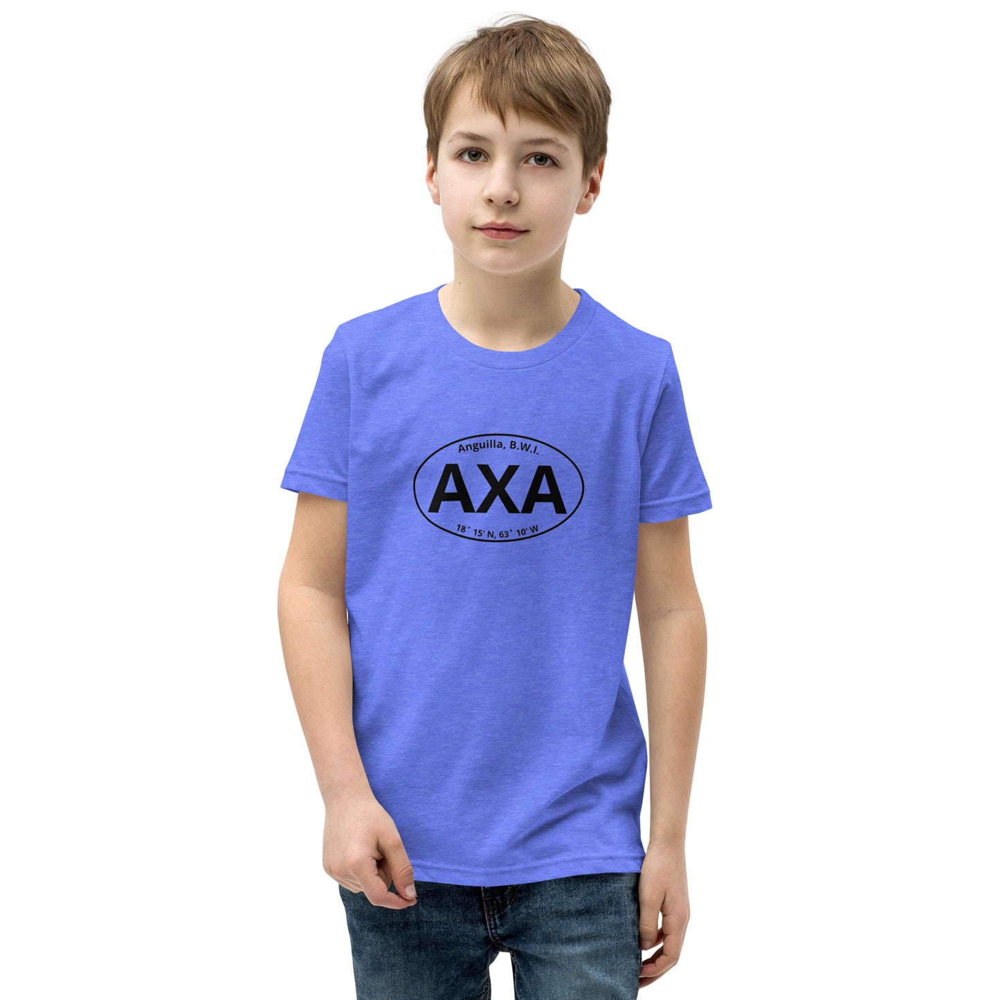 Anguilla AXA Euro Youth Short Sleeve T-Shirt