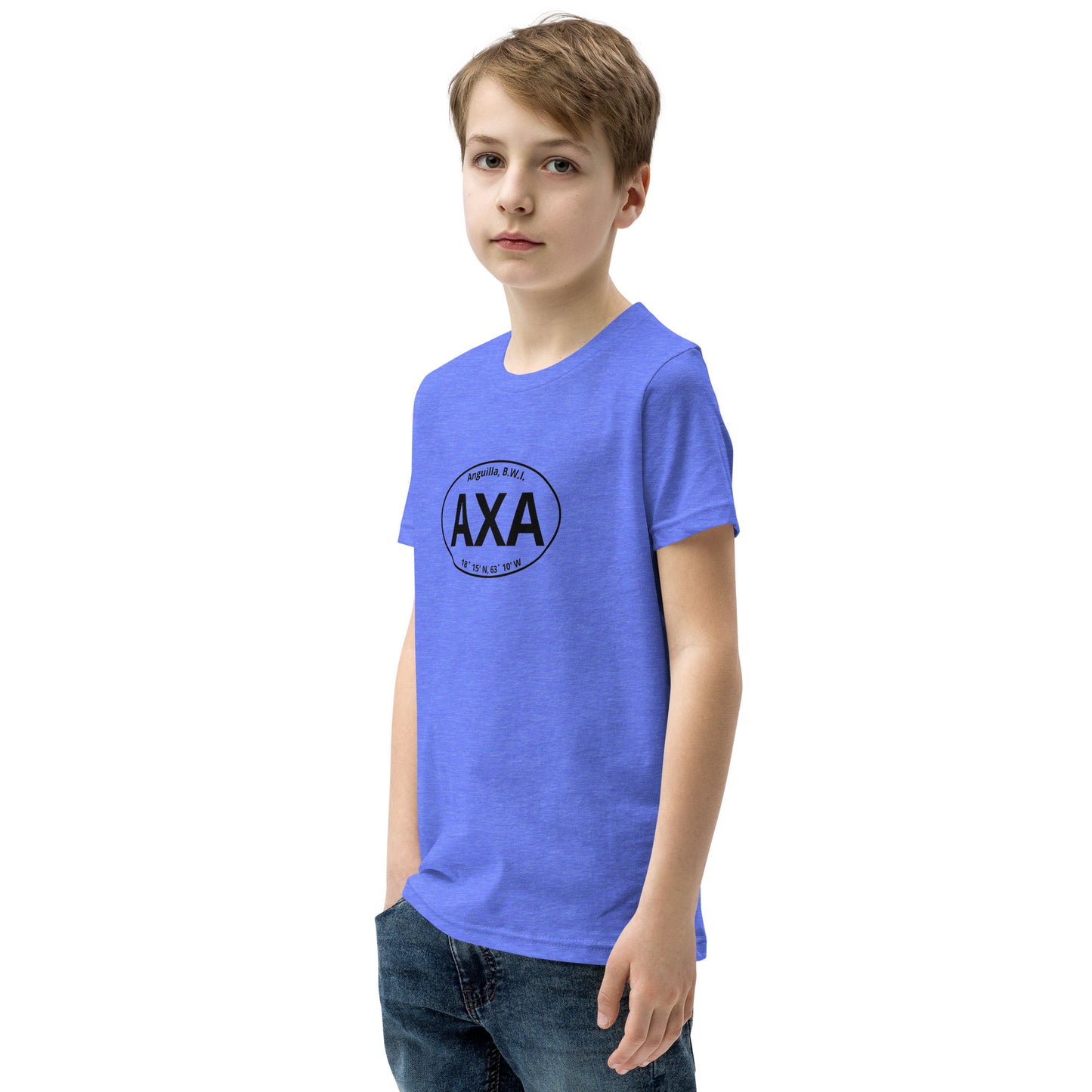 Anguilla AXA Euro Youth Short Sleeve T-Shirt