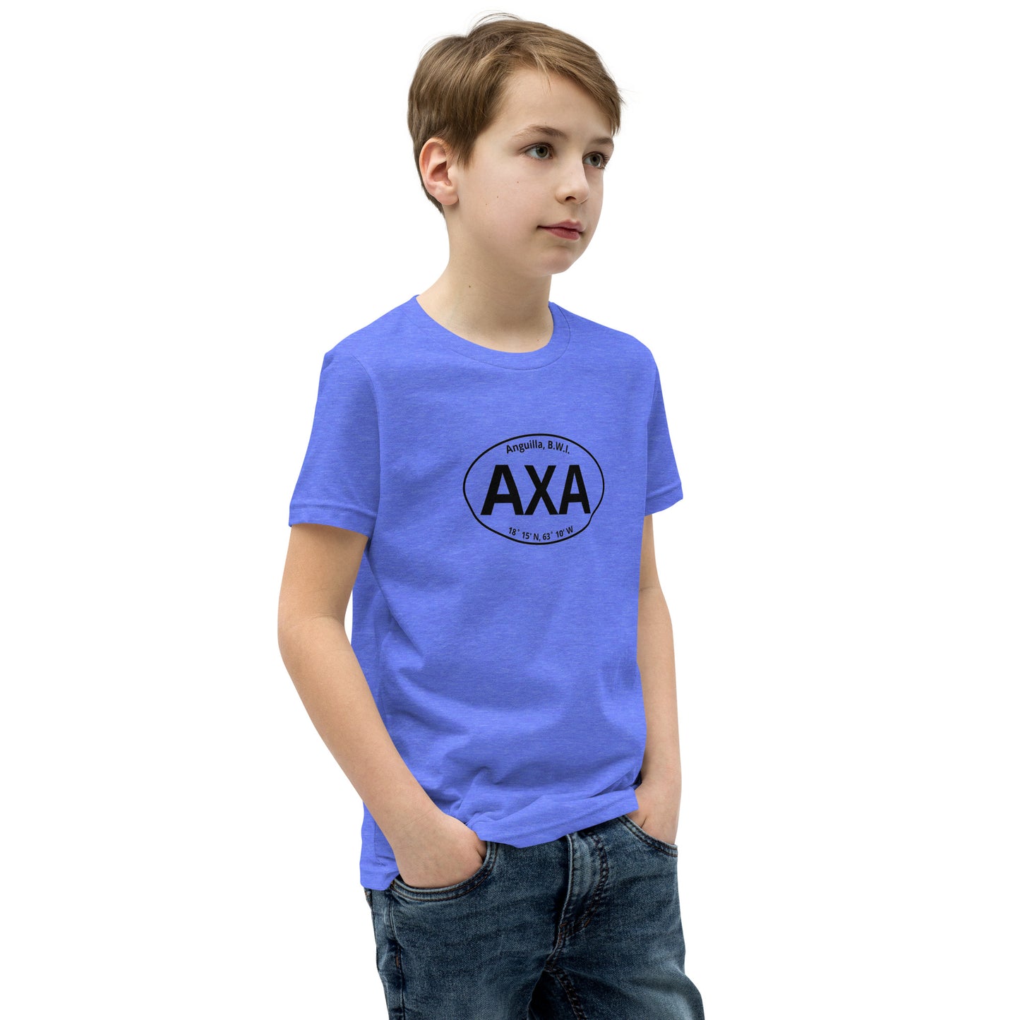 Anguilla AXA Euro Youth Short Sleeve T-Shirt