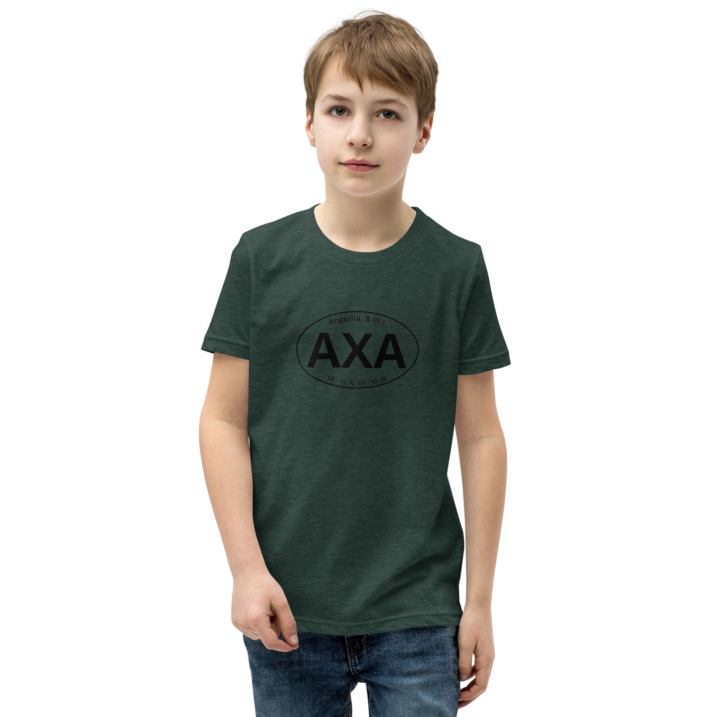 Anguilla AXA Euro Youth Short Sleeve T-Shirt