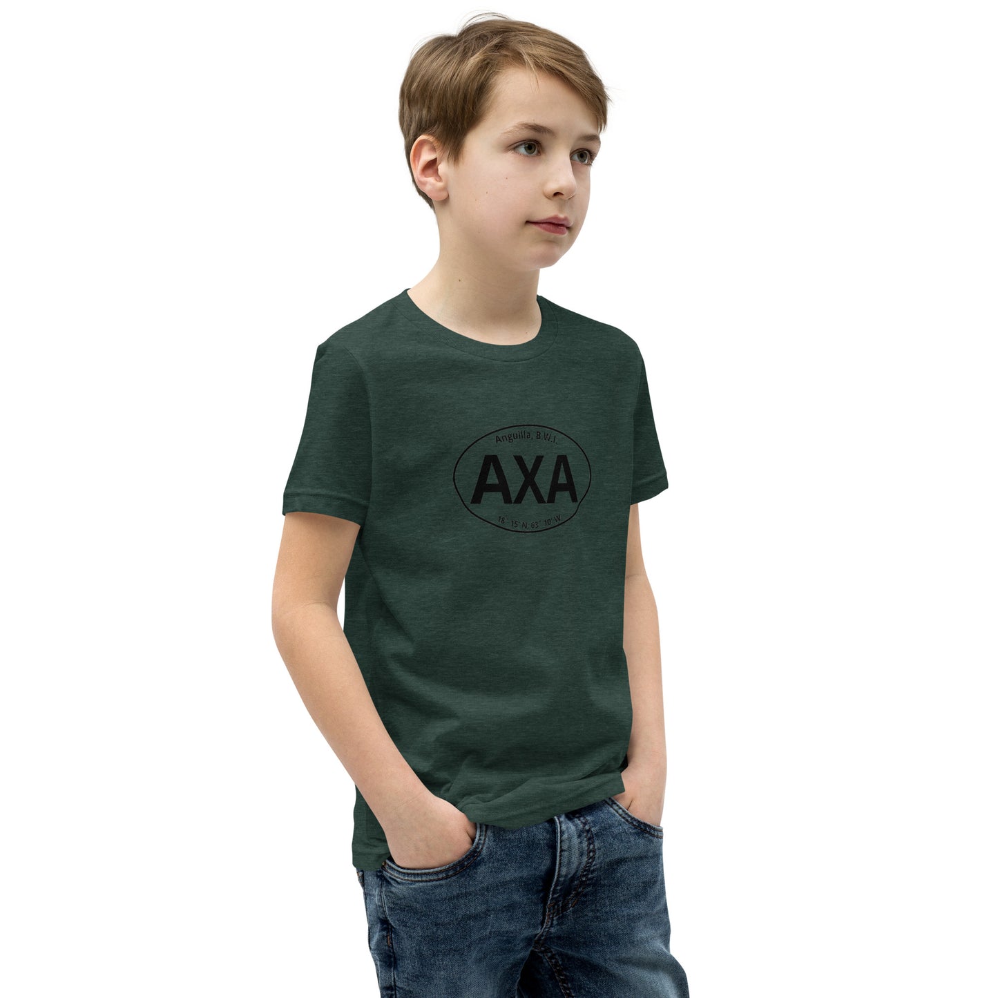 Anguilla AXA Euro Youth Short Sleeve T-Shirt