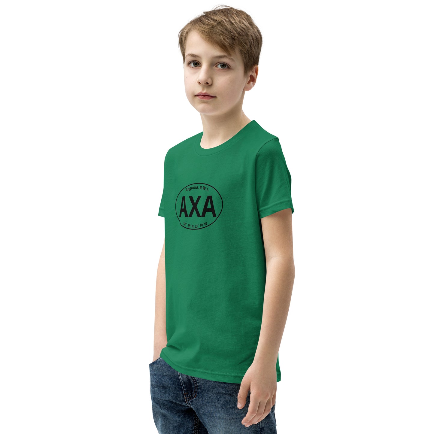 Anguilla AXA Euro Youth Short Sleeve T-Shirt