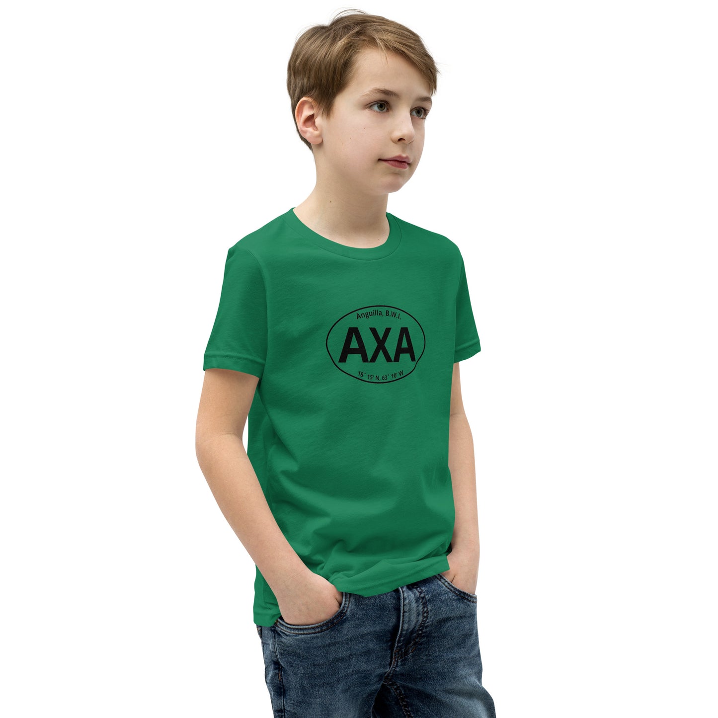 Anguilla AXA Euro Youth Short Sleeve T-Shirt