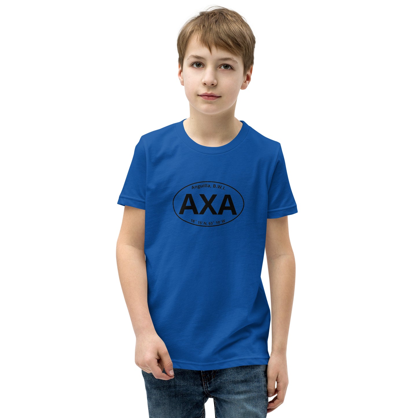 Anguilla AXA Euro Youth Short Sleeve T-Shirt