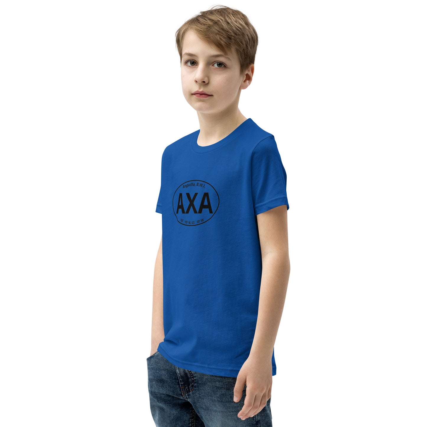 Anguilla AXA Euro Youth Short Sleeve T-Shirt