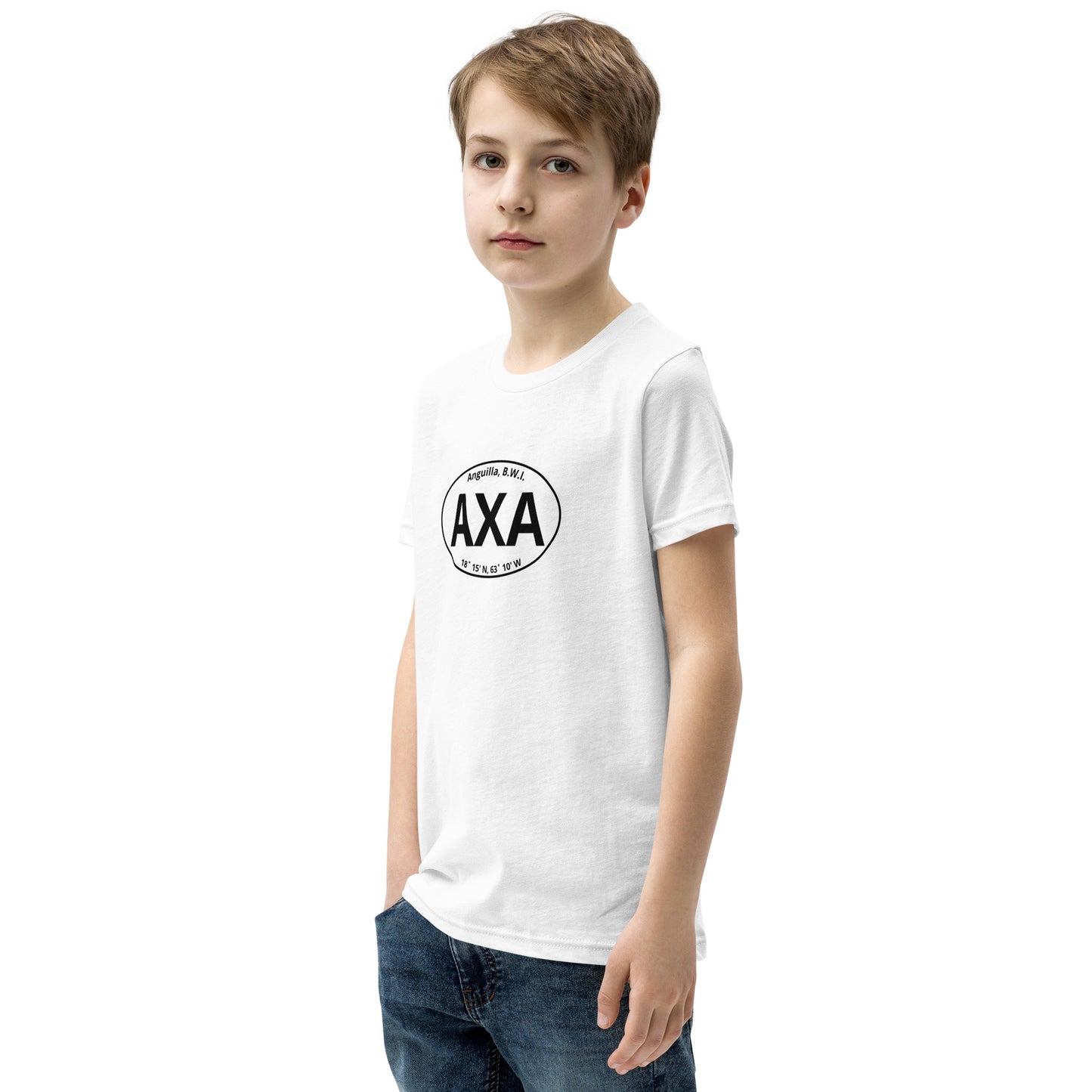 Anguilla AXA Euro Youth Short Sleeve T-Shirt