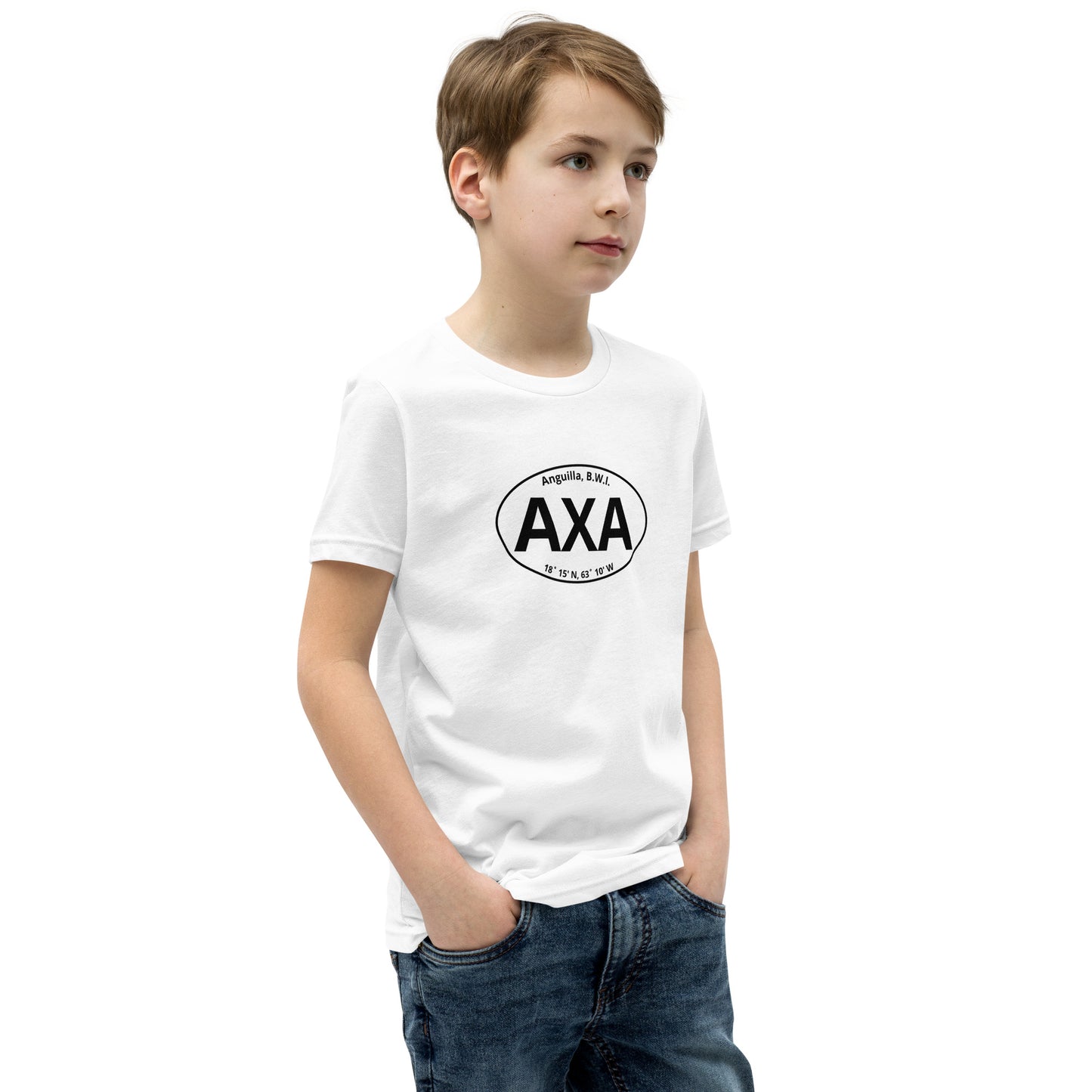 Anguilla AXA Euro Youth Short Sleeve T-Shirt